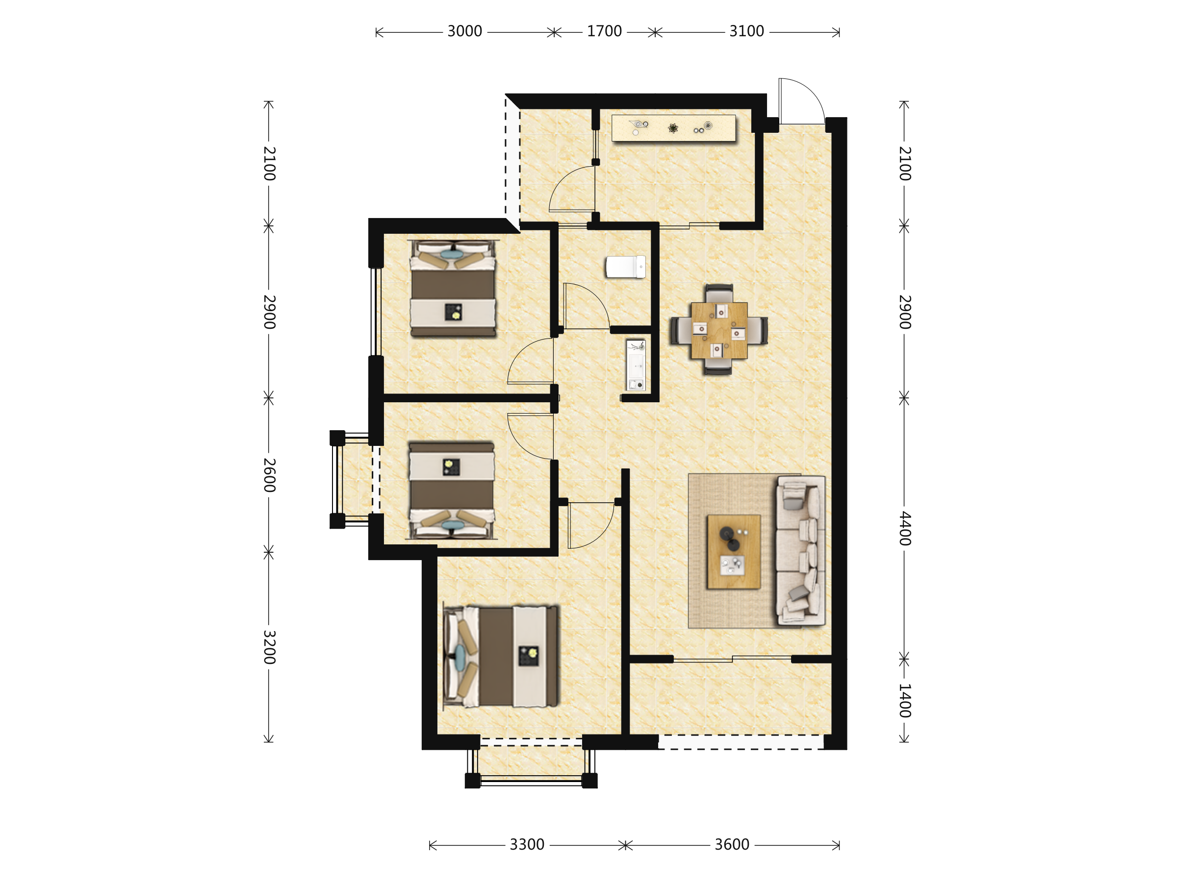 隆源国际城户型图