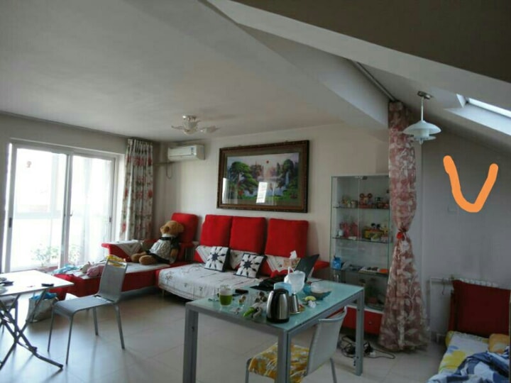 东城区 商品房小区 双阳台落地飘窗