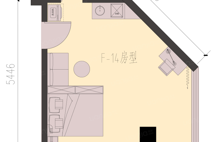 10月特价优惠/大窗好房/近万达地铁一号线/能做饭（E16）