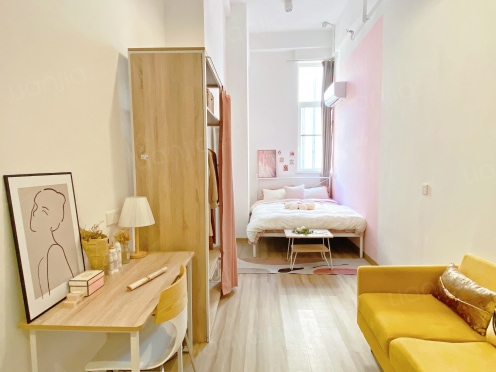 独栋·冠寓 大连高新火炬路店 【复工限时特惠】，近七贤岭地铁口 贝壳真房源速抢 近腾飞软件园，舒适温馨一居D 开票租期灵活 开间