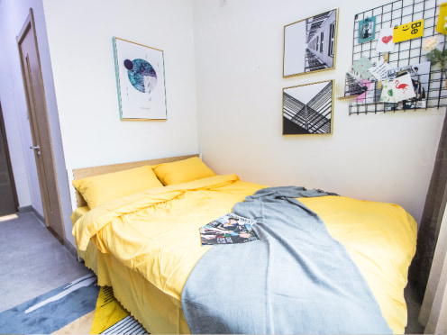 独栋·泊寓 金域华府店 【万科公寓】长租公寓/24h安保免费wifi 开间