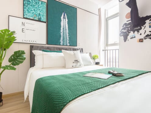 独栋·龙湖冠寓 天津大津城店 一个月起租！！！春节后返工提前租，省钱找房不用愁，10号线地铁旁，可拎包入住 开间