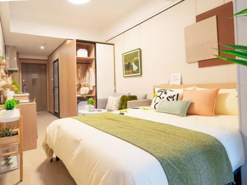 独栋·龙湖冠寓 微电园店 学生/实习生/应届生专享！押一付一 精装修 没有中介费好房子先到先得！ 开间