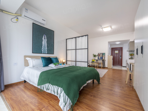 独栋·龙湖冠寓 广州弘大创意园店 近加速器智光 免费健身房 超大南向全屋精装修 免费健身房 品牌家居齐全 全国换房押一付一 24h安保 开间