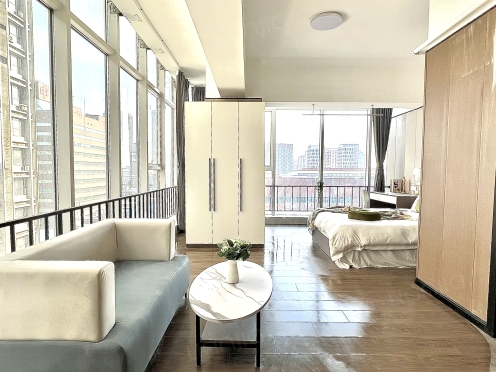 独栋·龙湖冠寓 沈阳太原街店 【全景落地窗】短租两个月起/太原街商圈紧邻中兴/精装品质好房 无中介 城景阳光房 长租首月立减300 开间