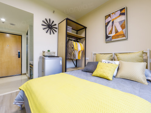 独栋·蔷薇之家 无中介费 长租特惠！清新风一室 开间