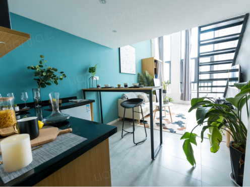 独栋·朗诗寓 琉璃场店 双十一特惠LOFT！长租7折起！可拎包入住&精装Loft/无中介可月付金石路&琉璃场&白鹭湾 1室1厅