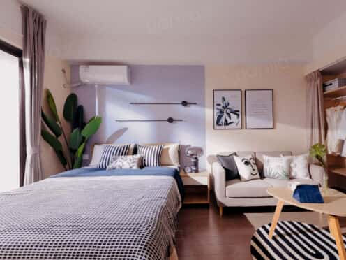 独栋·龙湖冠寓 成都西宸原著店 【限时秒杀价】近二十九所十所！！企业折上折 无中介可月付 精装修阳台房 开间