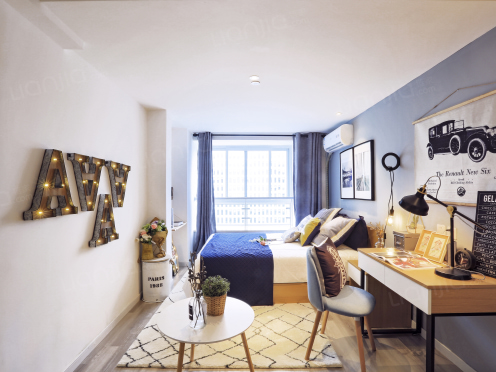 独栋·朗诗寓 金融城店 免押特惠 金融城直租无中介 双子塔旁 可开票 1室1厅