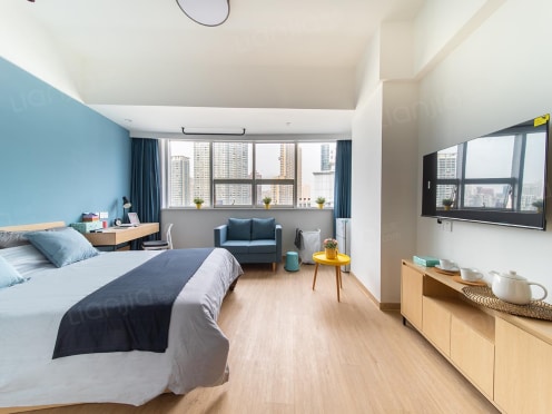 独栋·建信佳遇 吉祥大厦店 一居室，可月付短租包物业 1室1厅