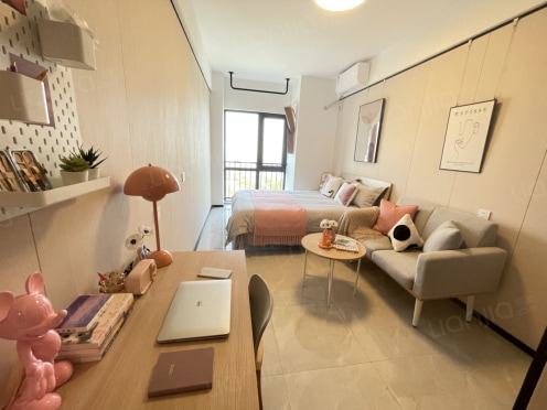 独栋·龙湖冠寓 龙湖冠寓成都西站店 【学生企业长租钜惠！】 首月房租可免500元！成都市妇女儿童医院西站地铁口4/9双线 押一付一！ 开间