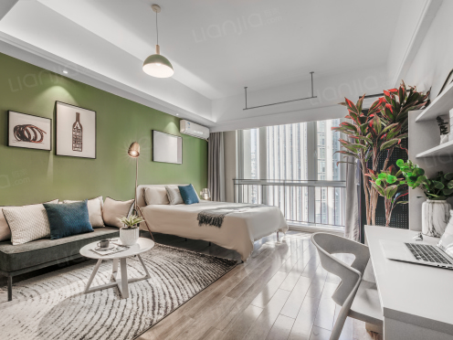 独栋·华润置地·有巢公寓 动物园二店 近八里庄 东郊记忆 军区总院 品牌公寓 无中介整租 押一付一 地铁3号线 宠物友好 1室1厅