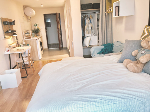 独栋·龙湖冠寓 成都武侯新城店 【短租特惠无中介】近兆信中心套一 当天入住  长租可选 落地窗套武青南路 大悦城 押一付一 开间