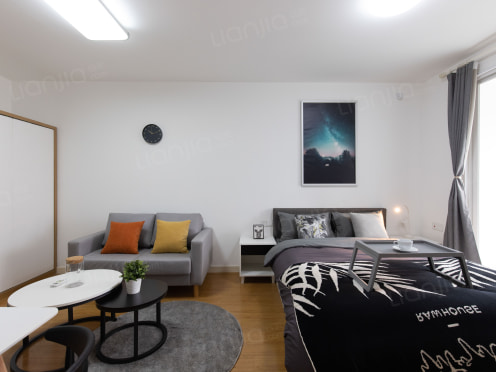 独栋·城家公寓 城家公寓镇江大港新区店 限时惊喜折扣 精装直租 民用水电！可养宠物！可办理居住证 开间