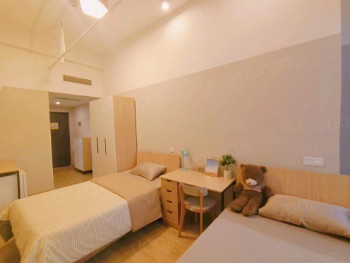 独栋·龙湖冠寓 西安太华北路店 【双12限时特惠】可月付无中介费，双地铁一室整租 开间