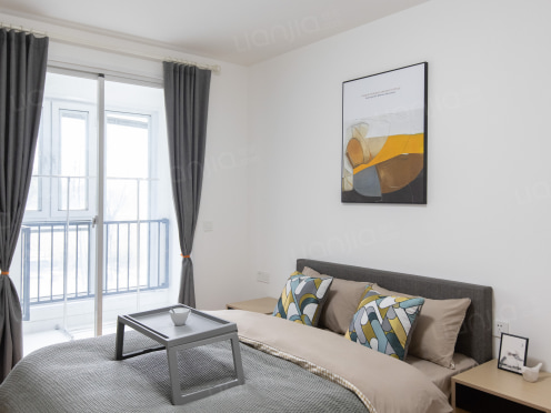 独栋·城家公寓 城家公寓镇江大港新区店 精装二居 公共区域绿植环绕 干净整洁如花园 无打扰 无束缚 2室1厅