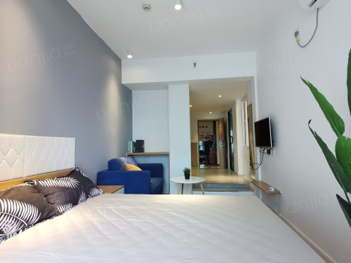 独栋·朗诗寓 金融城店 免押特惠 双子塔附近  可短租 可开票 四川银行享优惠 精品大阳台房 1室1厅