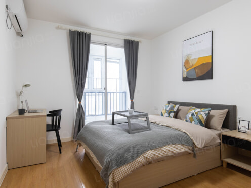 独栋·城家公寓 城家公寓镇江大港新区店 民用水电！可开票！咨询领租房折扣 1室1厅