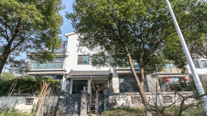 联排 好房 使用面积 大有车库车位小区别墅_苏州吴中越溪越溪庭院二手