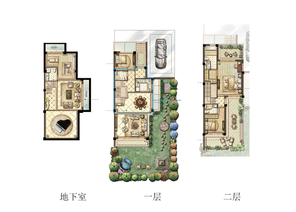 东滩花园户型图(链家网)