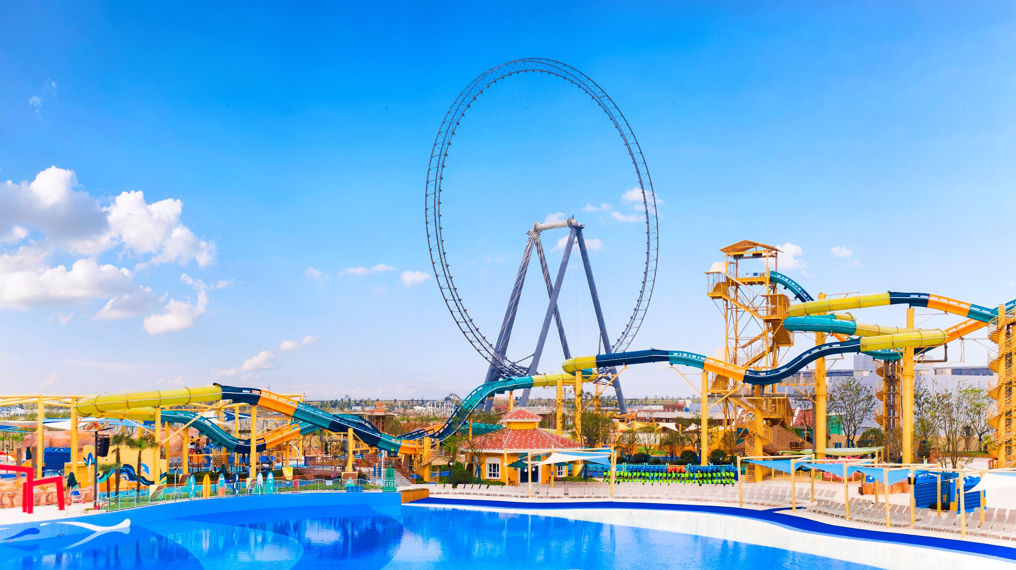 又一家高规格的水世界开业了,就在杭州湾融创文旅城