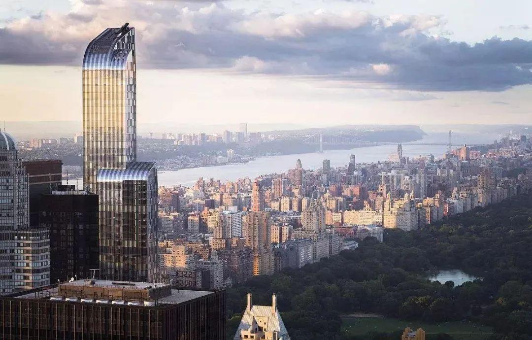 房产看点 正文 比如纽约曼哈顿的one57和432 park ave,曼哈顿的世界