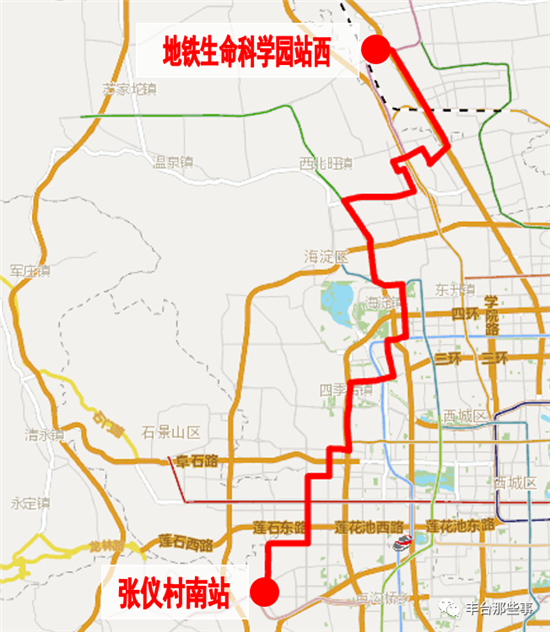 新開,調整,撤銷線路!涉及豐臺17條公交線路有變動