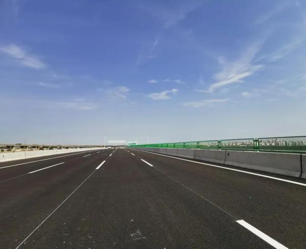 滨海新区西外环高速公路(津滨高速-津晋高速段)完成交工验收