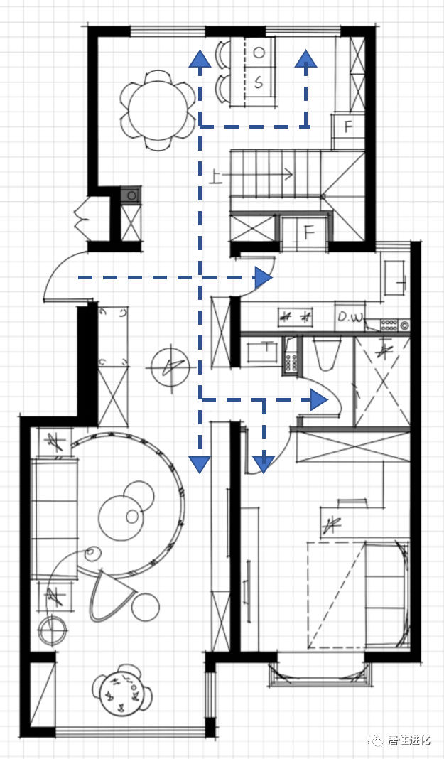 06 交通动线图一层