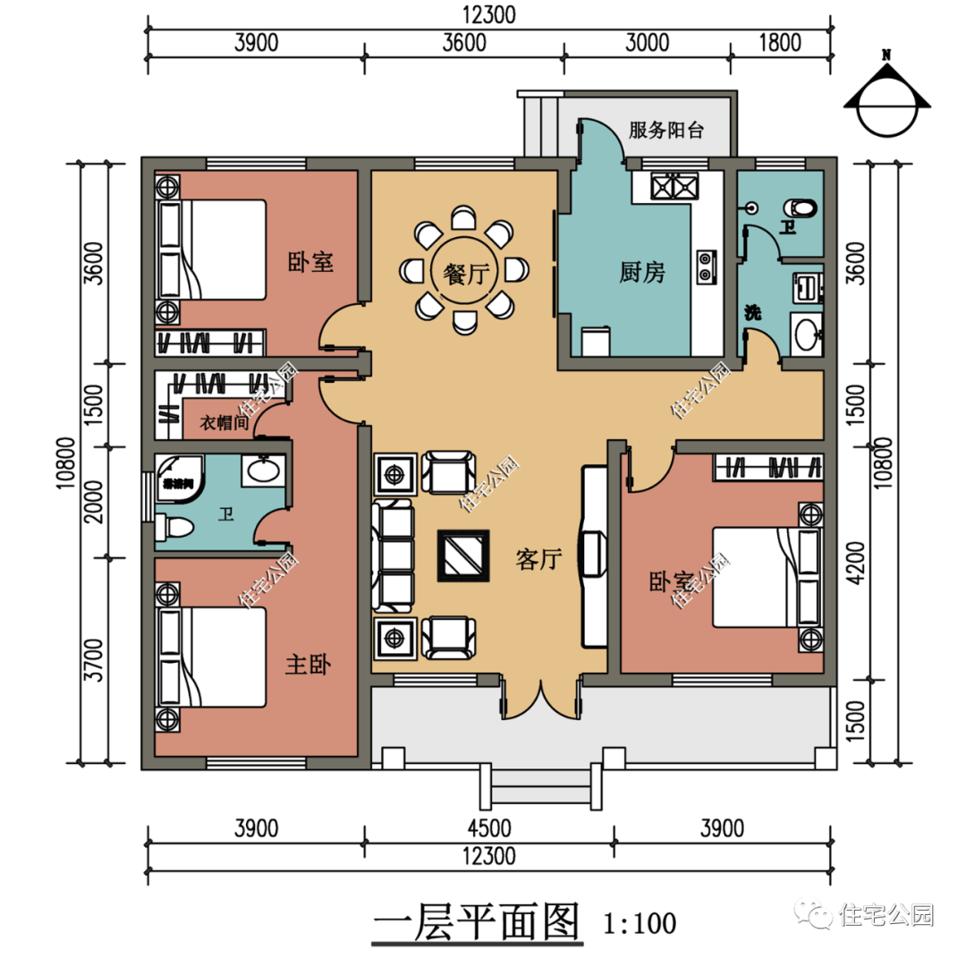 晒家丨湖南30万自建农村小平房,有假山有菜园,占地1亩就是爽_住宅公园