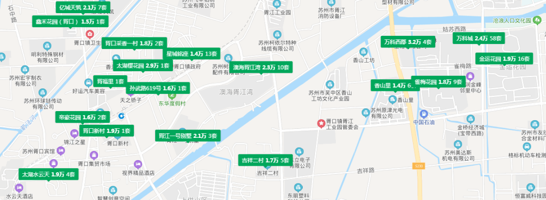 胥口镇地图图片