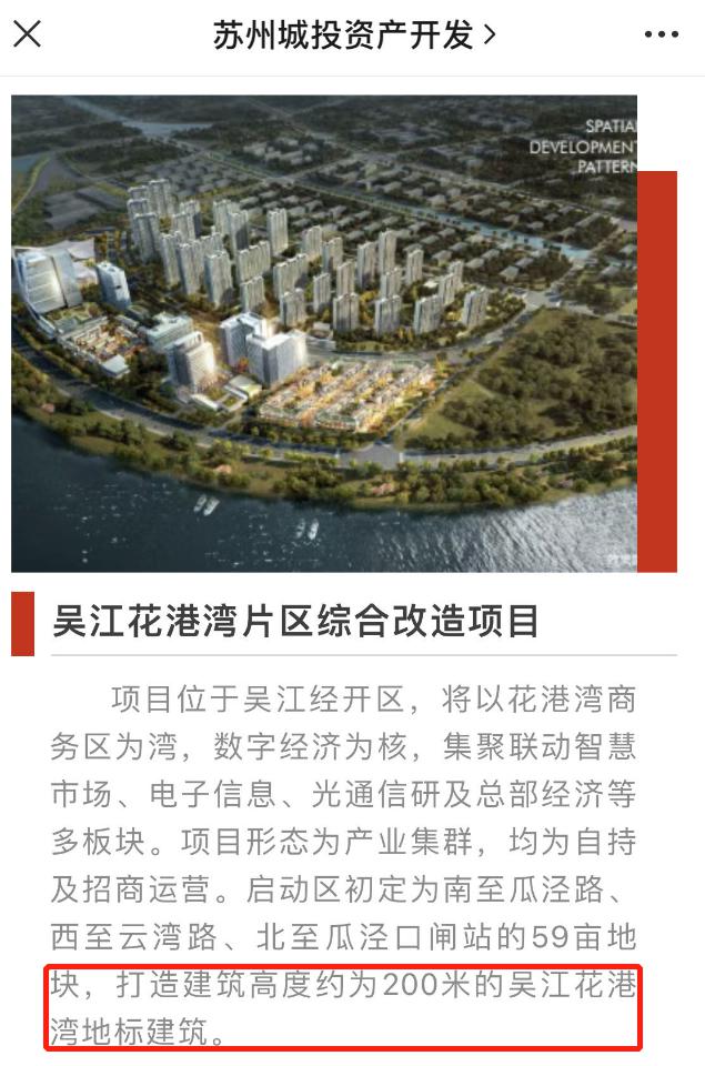 身价要涨!苏州这里发布重磅规划!200米新建地标、产业升级、配套……_苏州楼市-(贝壳找房)