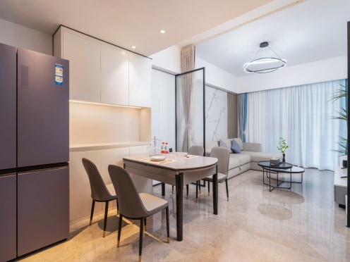 独栋·平台合作机构 屿川宿集 轻奢一居室家庭套房(管家服务+高档小区) 1室1厅