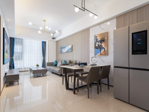 独栋·平台合作机构 屿川宿集 园景两居室(拎包入住+配套齐全) 2室1厅