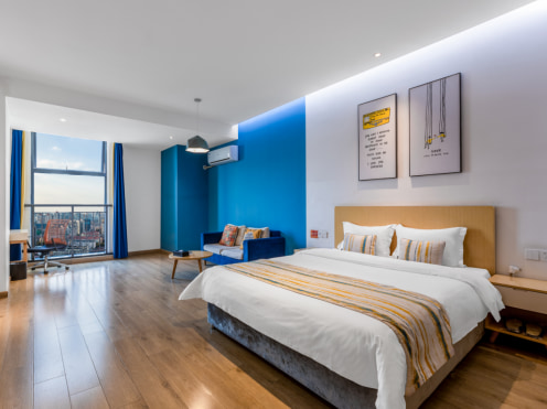 独栋·新希望·新家 中鼎国际店 0押金入住-酒店式服务公寓配套齐全任您选 开间