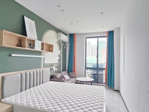 独栋·华皙 银湖公寓门店 长租可芝麻分免押金 1室1厅