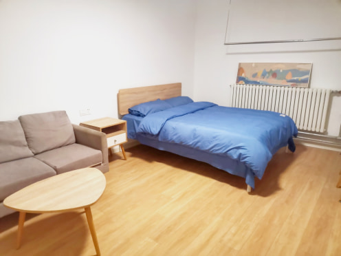 独栋·冠寓 井冈山路店 仅剩一间！黄岛中心  家佳源 金鼎利群 理工大学 整租无窗32平价格低至8xx，舒适静谧单间D 开间