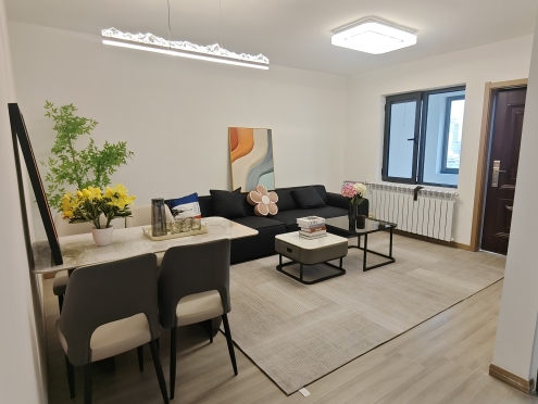 独栋·久拾公寓 逸品华府店 铁路局 东方红广场 空调 电梯 环球中心 2室1厅