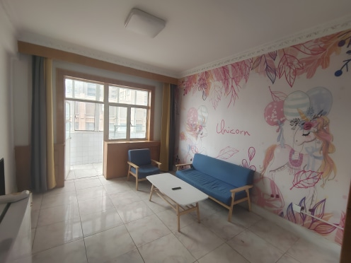 独栋·久拾公寓 五里铺店 可短租 兰大一院 省医院 地铁口 2室1厅