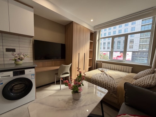 独栋·乐享·微家公寓 中山路店 中山路微家公寓 振华海亮商圈 地铁口交通便利 诚信数码大厦 1室1厅