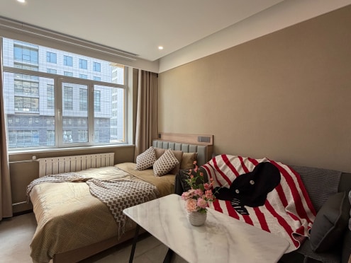 独栋·乐享·微家公寓 中山路店 微家公寓中山路 诚信数码大厦 海亮振华新华广场 交通便利 1室1厅