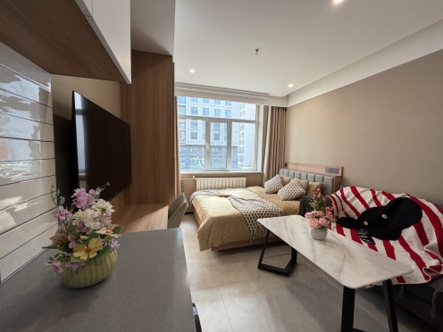 独栋·乐享·微家公寓 中山路店 微家公寓  新华广场 周边配套设施齐全 海亮振华商圈 1室1厅