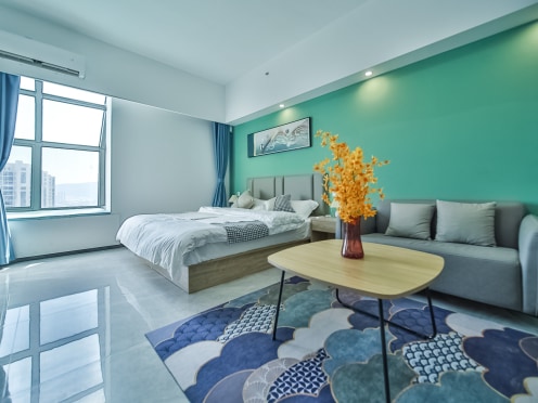 独栋·无锡乐之家公寓 广石路店 不短租 近四号线广石路 押一付一  包wifi民用水电 健身房 1室1厅