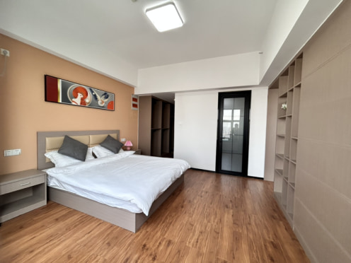 独栋·无锡乐之家公寓 广石路店 近地铁四号线/ 可短租1-2月 房东直租 民用水电/ 精装套间 免费wifi/安保巡楼 1室1厅