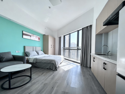 独栋·无锡乐之家公寓 广石路店 刘潭地铁站/7个月起租 精装公寓 月付！ 免费网络 1室1厅