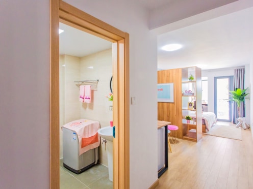 独栋·泊寓 桃园路五店 【考公考研专选】1公里南通师范学校第一附属小学，交通便利，环境安静24小时安保 1室1厅