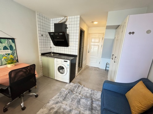 独栋·白丁寓 高新青年城店 时尚标间套一（高新软件园D区旁） 开间