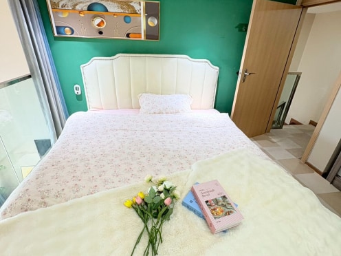 独栋·白丁寓 香璟台店 可短租 可月付无中介华府大道远大购物中心精装套二 2室1厅