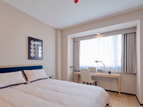 独栋·源悦里青年公寓酒店 东莞国贸店 国贸旗峰山脚下温馨一室一厅精装ins风 1室1厅