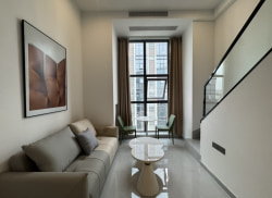 独栋·六和公寓 香榭宸光里店 短租无押金 双流区 张家寺 陆肖 精装Loft 套一 可短租 无中介 1室1厅_香榭宸光里租房